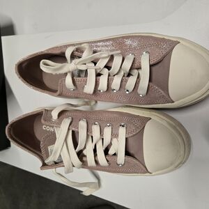 Converse Dusty Mauve Athletic Shoes Classic Canvas Design